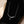 Dainty Knot Curved Bar Pave Charm Necklace