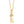 Load image into Gallery viewer, Gold Lowercase Initial Letter Necklace
