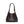 Woven Leather Knot Accent Shoulder Handbag