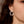 Dainty French Lace Ribbon Pearl Stud Earrings