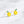 Yellow Enamel Lemon Green CZ Stud Earrings