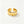Organic Wavy Molten Band Two Open Ring Set