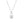 Dainty Pave CZ Padlock Charm Necklace
