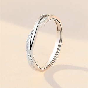 Infinity Mobius Matching Couple Ring