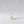 Dainty Compass Pave Halo Pendant Necklace