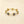 Pave Blue Four-Leaf Clover Eternity Band Ring