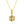 Minimalist Cushion Gemstone Charm Necklace