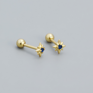 Infinity Mobius Huggie Creolen