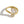 Clear Round Marquise CZ Stacking Open Ring