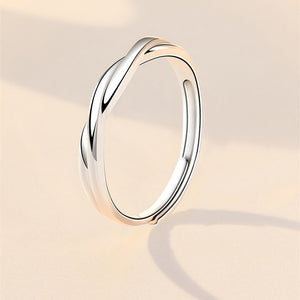 Infinity Mobius Matching Couple Ring