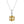 Minimalist Cushion Gemstone Charm Necklace