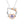 Moissanite Cat Heart Pendant Necklace