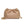 Woven Leather Cloud Drawstring Handbag