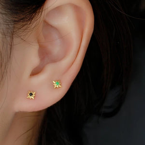 Infinity Mobius Huggie Creolen