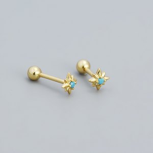 Infinity Mobius Huggie Creolen