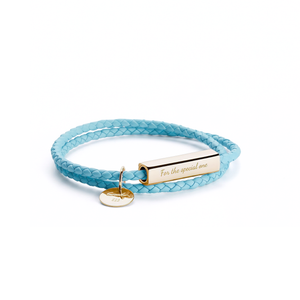 Individuelles passendes Lederarmband für Paare