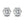 Tiny Heart Snowflake Moissanite Stud Earrings