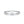 Small Square Moissanite Stack Thin Band Ring