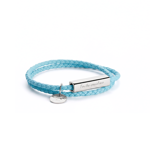 Individuelles passendes Lederarmband für Paare