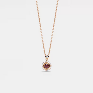 Halo Custom Photo Projection Necklace