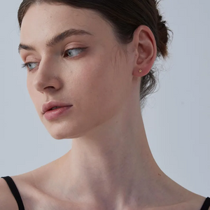 Tiny Small Flower Cartilage Stud Earrings