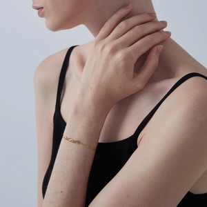 Ocean Sea Wave Charm Stacking Bracelet