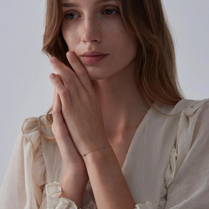 Braccialetto portafortuna con occhio turco blu malvagio