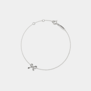 Dainty Bow Tie Charm Stacking Bracelet