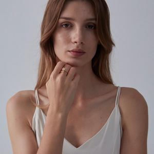 Anello rotante antistress Opal Sun