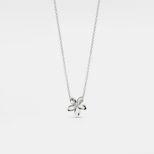 Dainty Gold Small Flower Charm Necklace