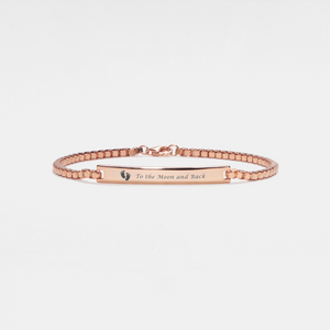 Custom Engrave Name Box Chain Bracelet