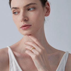 Seashell Starfish Stacking Beach Ring