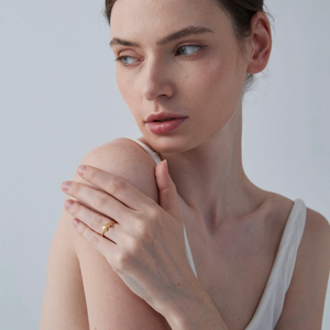 Seashell Starfish Stacking Beach Ring