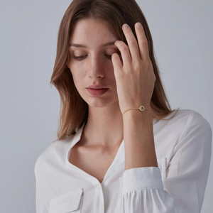 Halo Custom Photo Projection Charm Bracelet