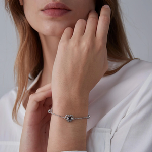 Heart Three Custom Photo Projection Bracelet