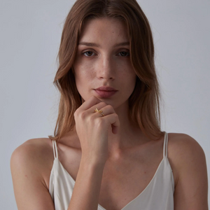 Dainty Bow Tie Stacking Band Ring