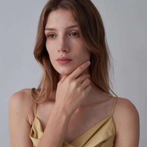 Minimalist Chain Link Stacking Band Ring