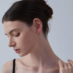 Tiny Small Flower Cartilage Stud Earrings