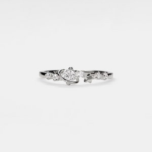 Planet Saturn Moon Star Stacking Ring