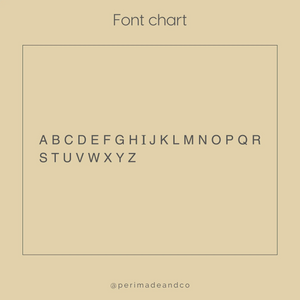 Custom Initial Letter Stacking Bypass Ring