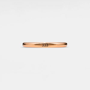 Angel Number Thin Band Stacking Ring
