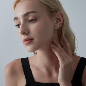 Butterfly Crawler Climber Stud Earrings