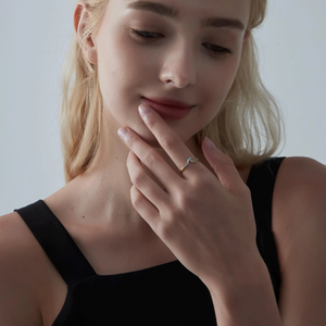 Blue Stone Ocean Sea Wave Beach Ring