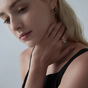 Butterfly Anxiety Fidget Spinner Ring