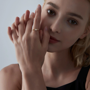 Planet Saturn Moon Star Stacking Ring