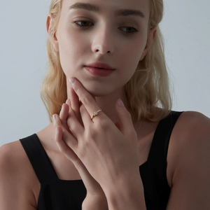 Planet Saturn Moon Star Stacking Ring