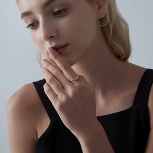 Rainbow Bead Anxiety Fidget Spinner Ring