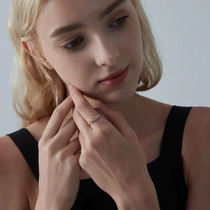 Turkish Evil Eye Stacking Band Ring