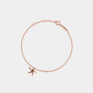 Starfish Beach Charm Stacking Bracelet
