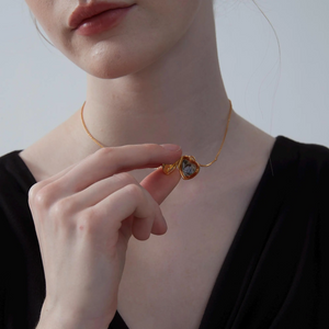 Custom Star Heart Photo Locket Necklace